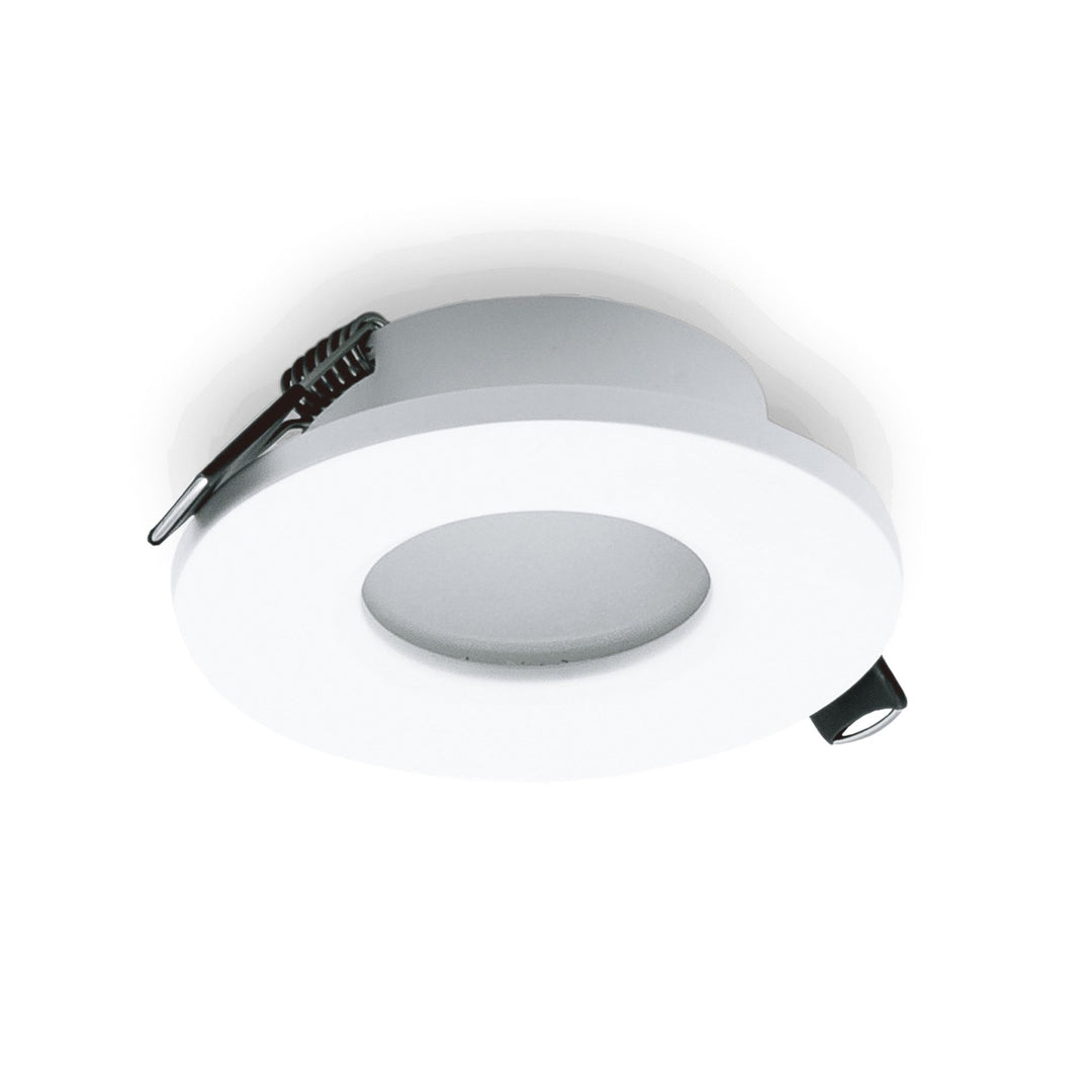 Mantra M6405 Atlantis Recessed Downlight 8.3cm Round White