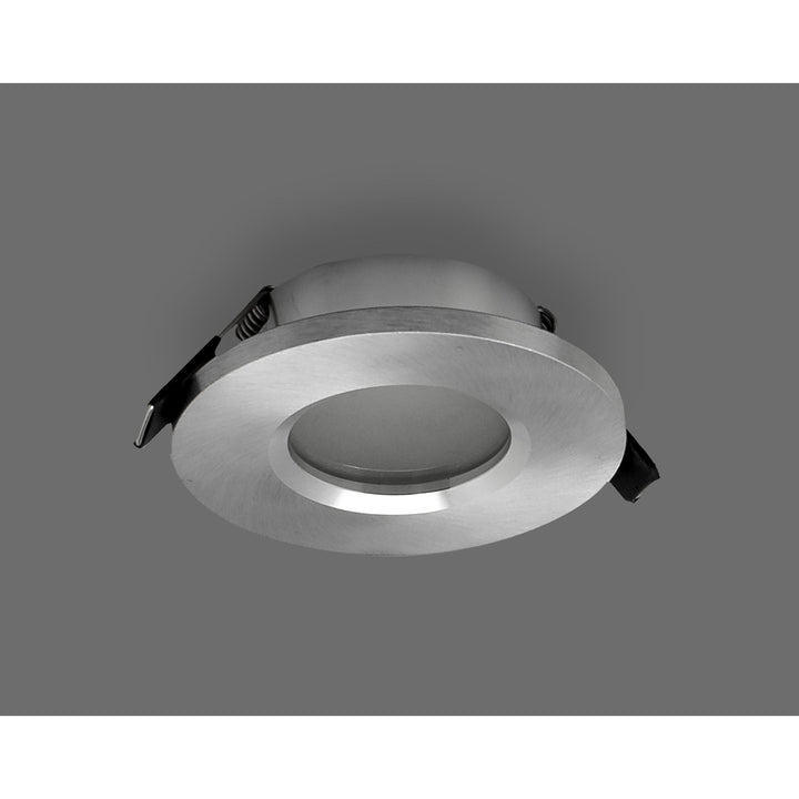 Mantra M6406 Atlantis Recessed Downlight 8.3cm Round Brushed Aluminium