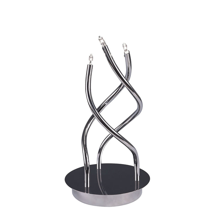 Mantra M0009 Aire Table Lamp 3 Light G4 Polished Chrome