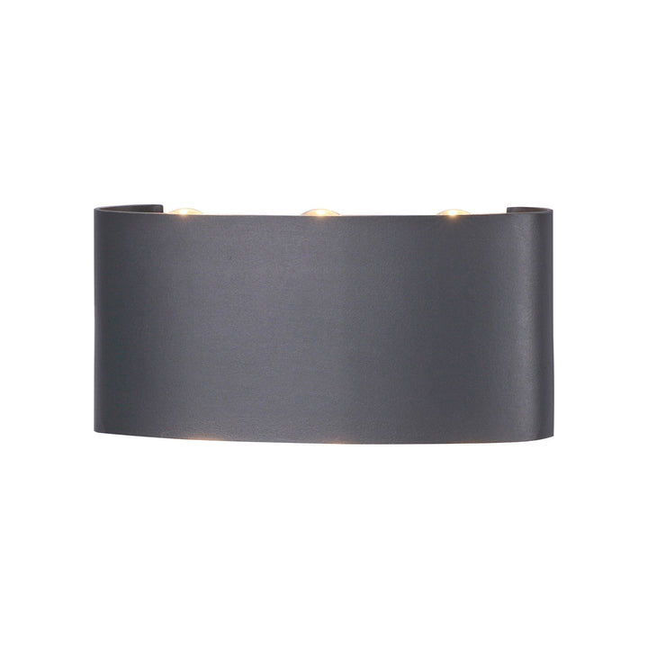 Mantra M6540 Arcs Wall Lamp LED IP54 Anthracite