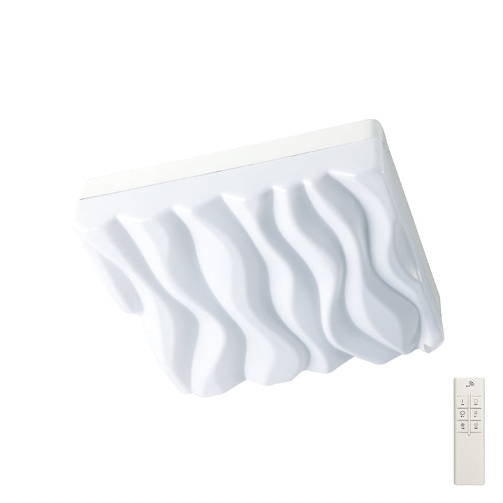 Mantra M5044R Arena Ceiling Light/Wall Light Medium Square LED IP44 White