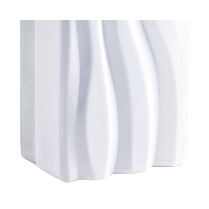 Mantra M5047 Arena Wall Lamp LED White IP44 Polished Chrome White Acrylic