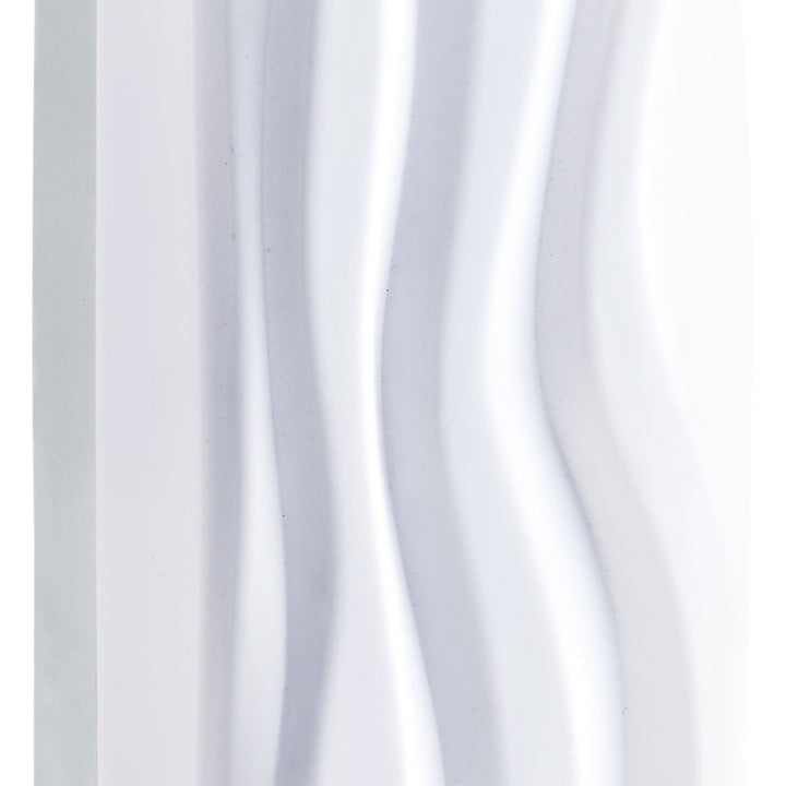 Mantra M5047 Arena Wall Lamp LED White IP44 Polished Chrome White Acrylic