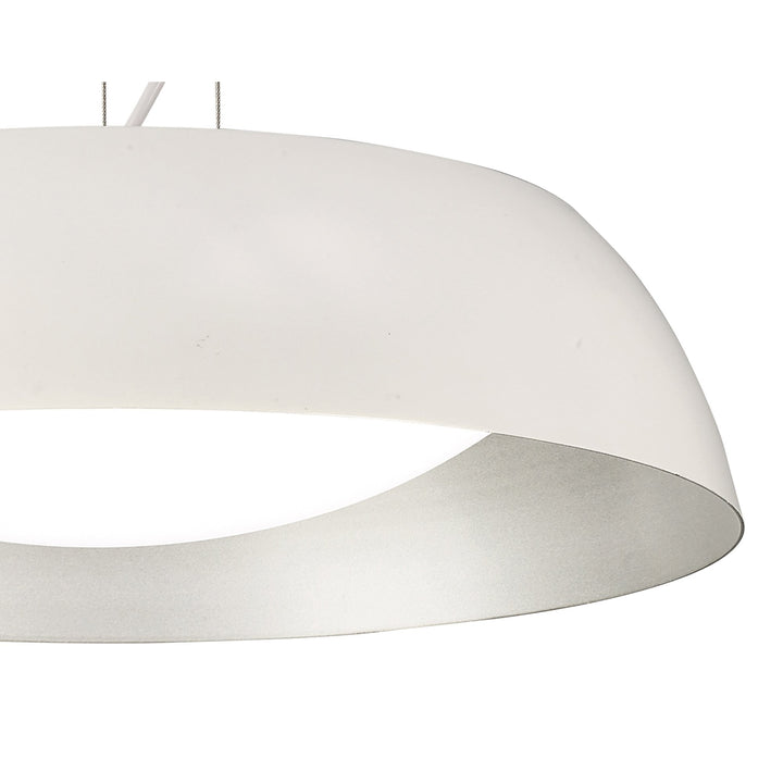 Mantra M4840 Argenta Pendant Small LED Matt White
