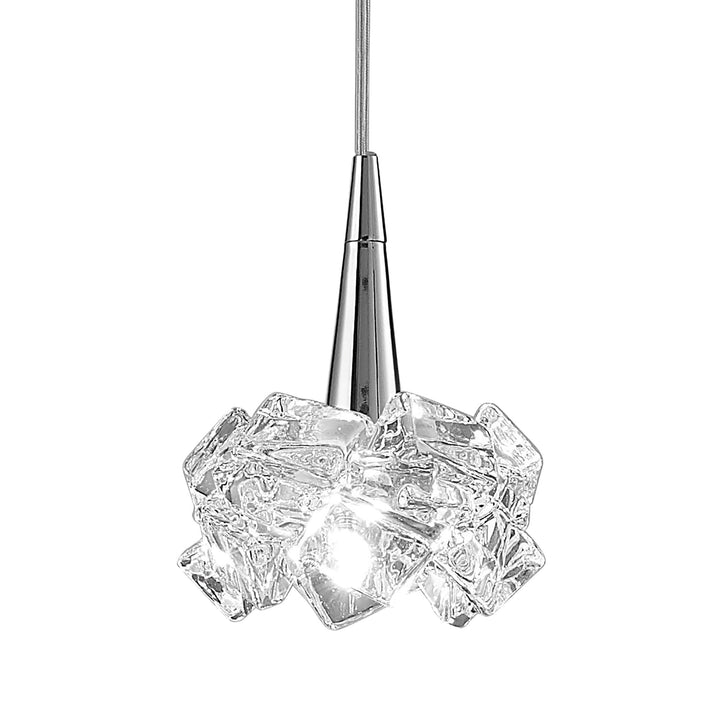 Mantra M3953 Artic Pendant 1 Light Small Polished Chrome