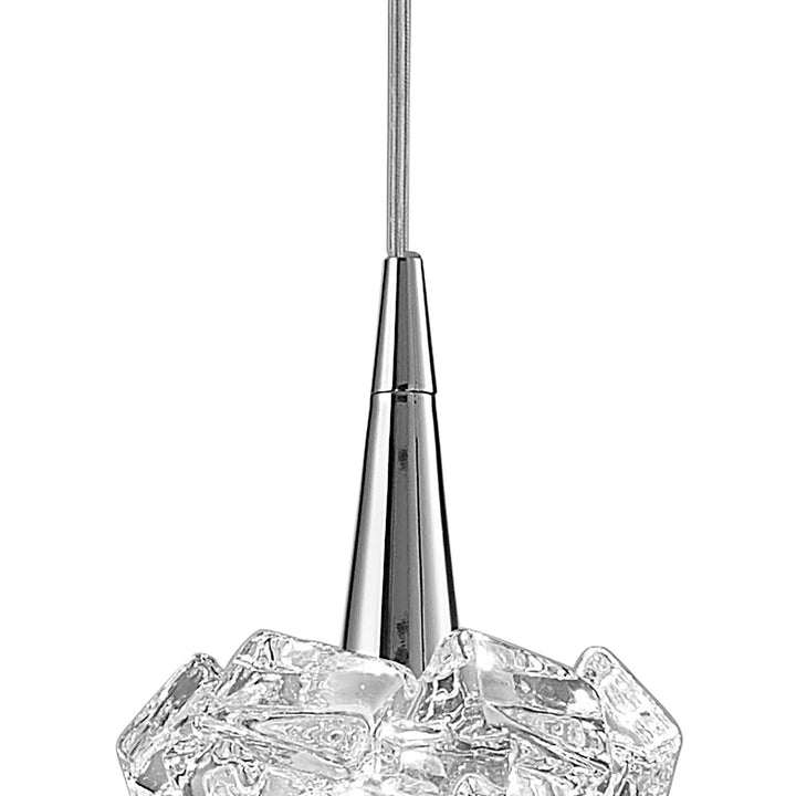 Mantra M3953 Artic Pendant 1 Light Small Polished Chrome