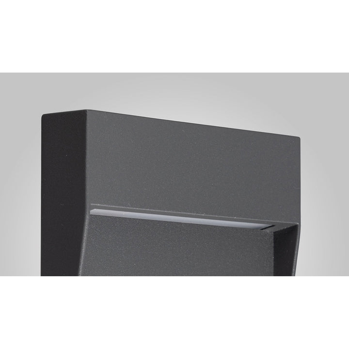 Mantra M7011 Baker Outdoor Wall Lamp Small Square 3W LED Anthracite