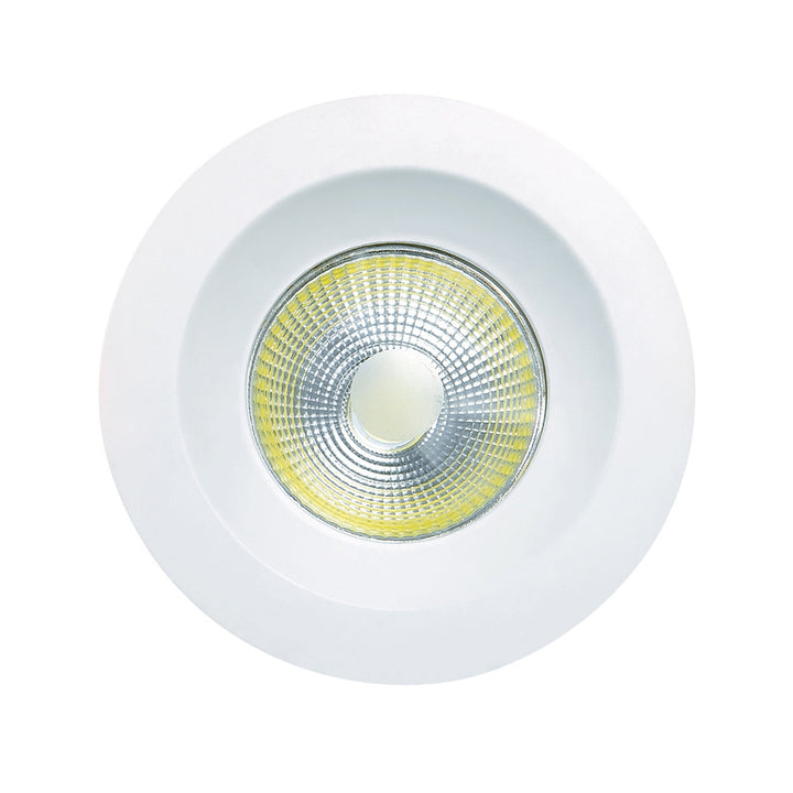 Mantra MC0046 Basico COB Downlight 9.5cm Round 5W COB LED Matt White