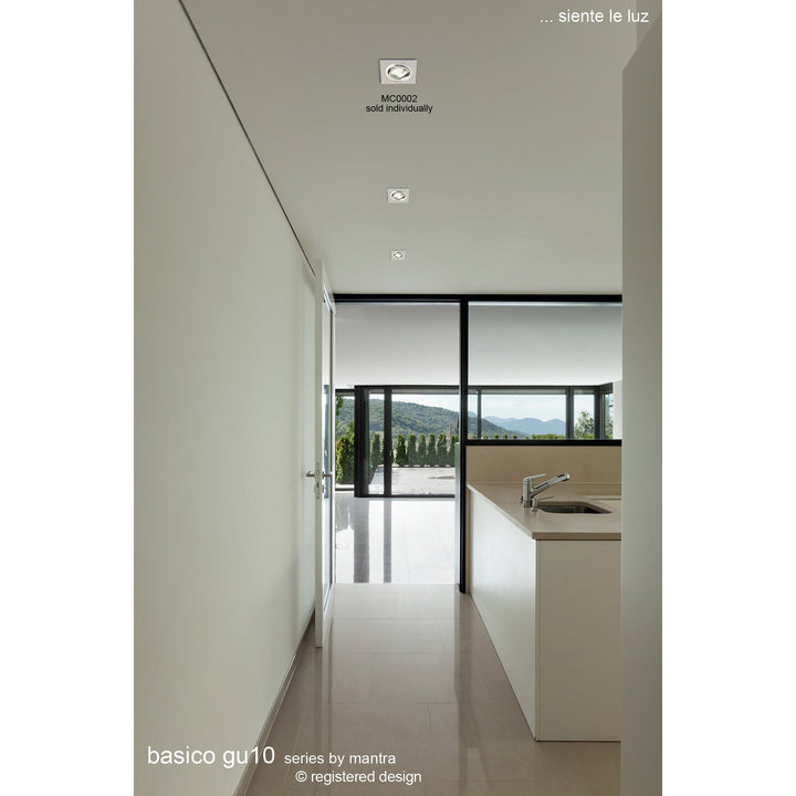 Mantra MC0046 Basico COB Downlight 9.5cm Round 5W COB LED Matt White