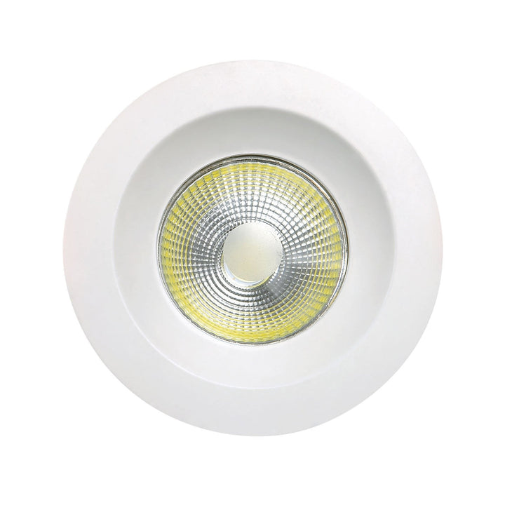 Mantra MC0046 Basico COB Downlight 9.5cm Round 5W COB LED Matt White