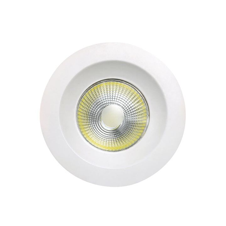 Mantra MC0046 Basico COB Downlight 9.5cm Round 5W COB LED Matt White