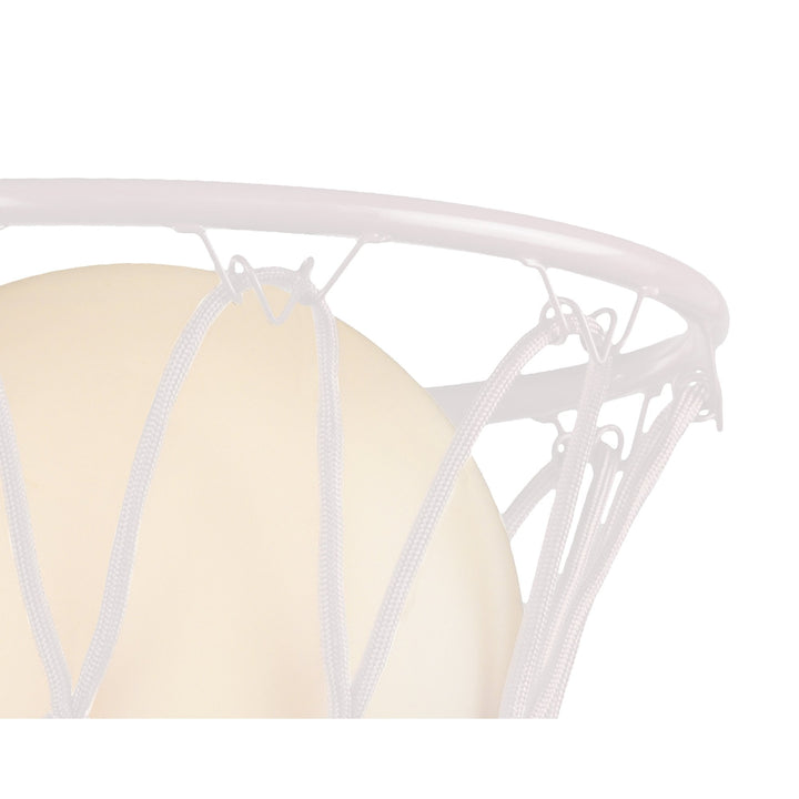 Mantra M7242 Basketball Wall Lamp 1 Light Matt White