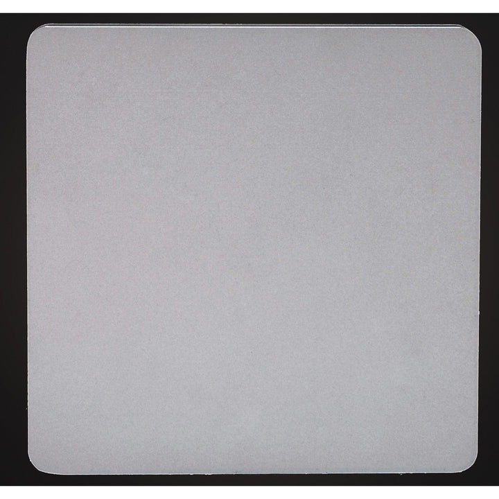 Mantra MC0114 Bora Bora Wall Light 18cm Square 12W LED Silver Paint