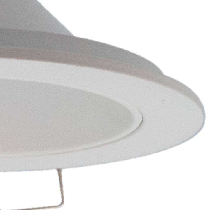 Mantra M6900 Brandon Recessed Downlight Round 1 Light Matt White
