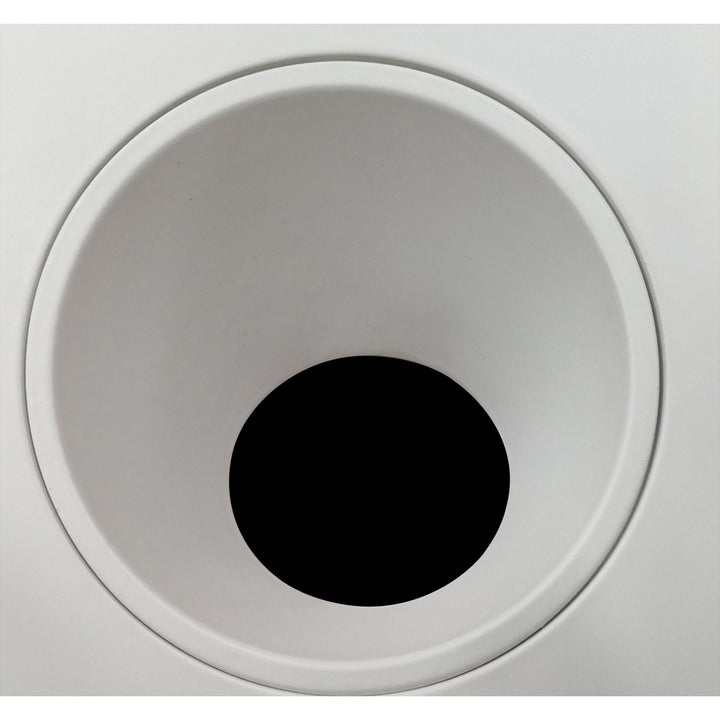 Mantra M6902 Brandon Recessed Downlight Square 1 Light Matt White