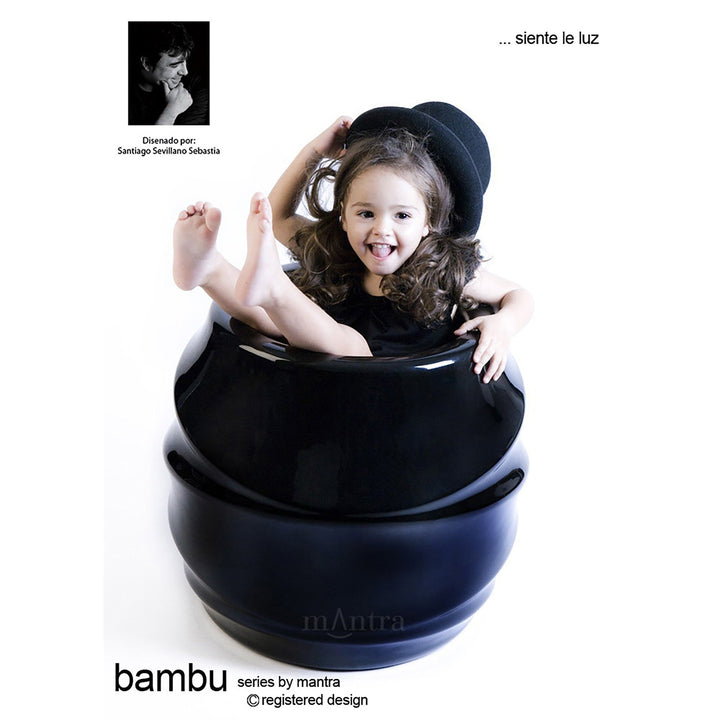Mantra M3646 Bambu Tall Pot 2 Light E27 Outdoor Opal White
