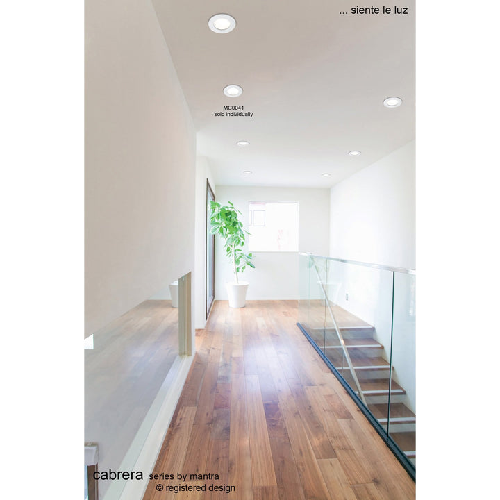 Mantra MC0049 Cabrera Downlight 30cm Round 30W LED Matt White