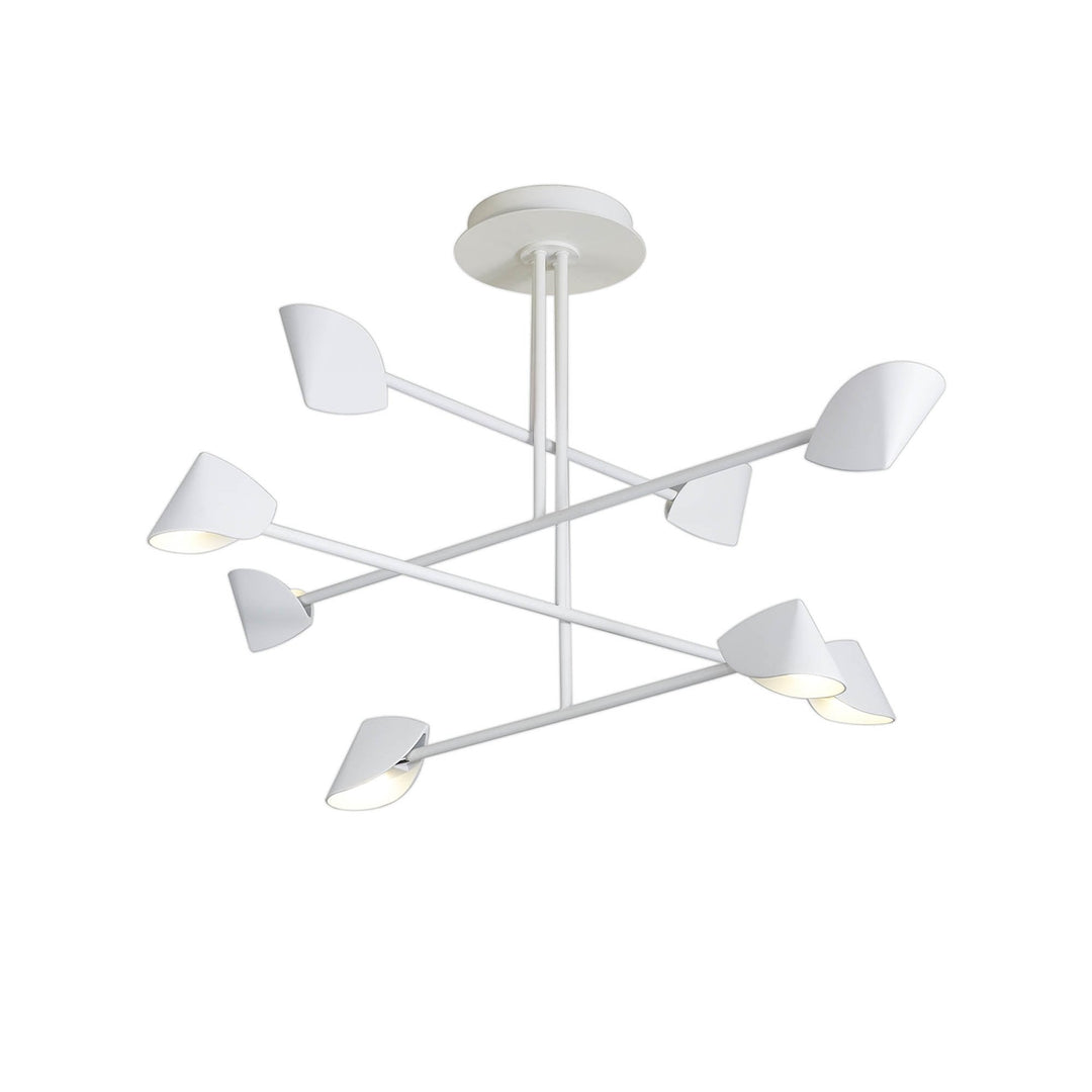 Mantra M7570 Capuccina 8 Light Fixed Pendant 61.5W LED White