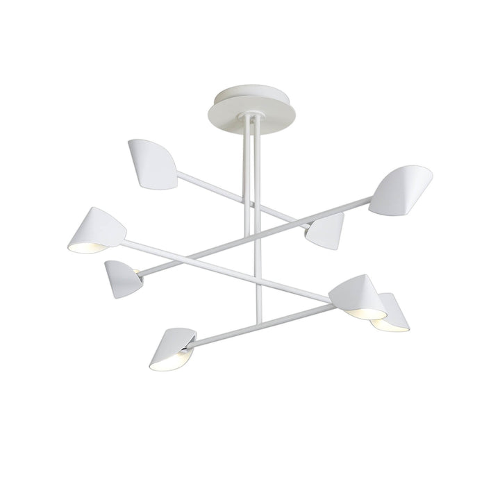 Mantra M7570 Capuccina 8 Light Fixed Pendant 61.5W LED White