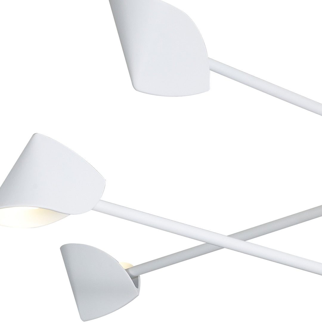 Mantra M7570 Capuccina 8 Light Fixed Pendant 61.5W LED White