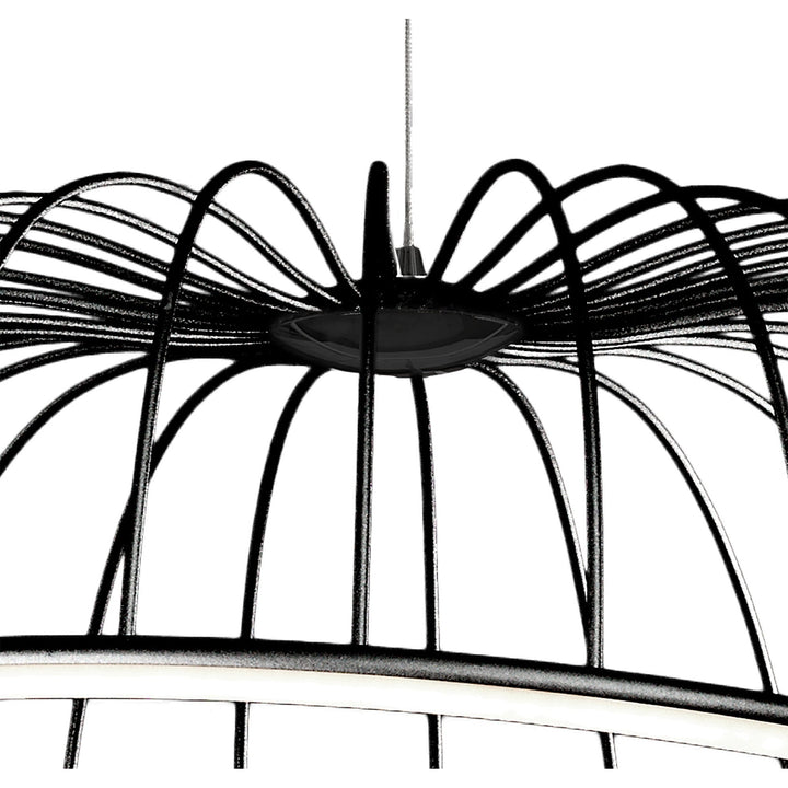 Mantra M6683 Celeste Pendant 81cm Round 40W LED Black