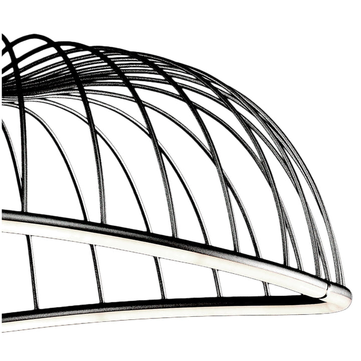 Mantra M6683 Celeste Pendant 81cm Round 40W LED Black