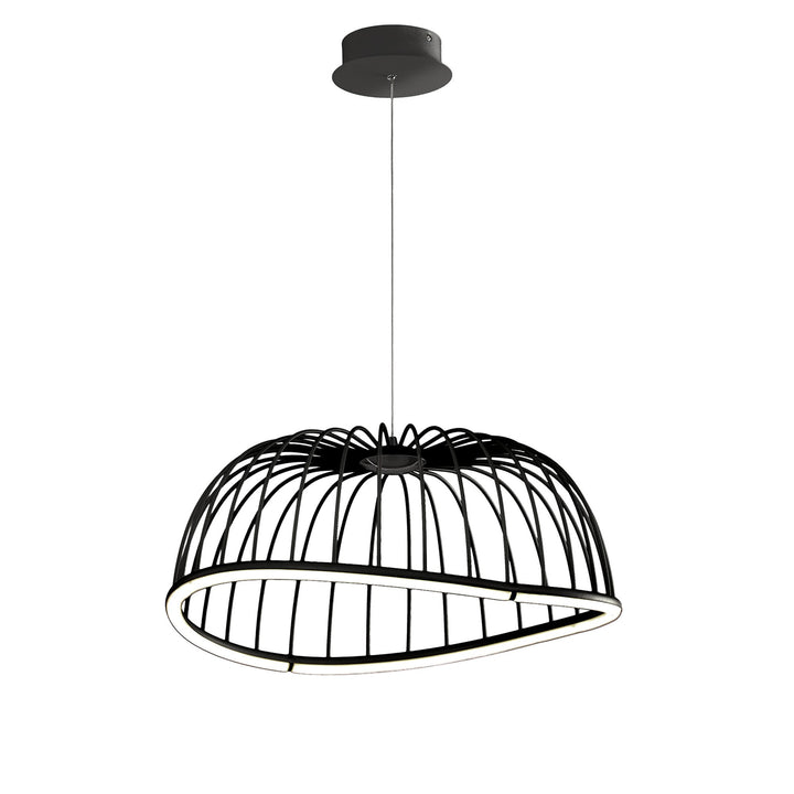 Mantra M6684 Celeste Pendant 61cm Round 30W LED Black