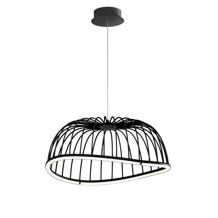 Mantra M6684 Celeste Pendant 61cm Round 30W LED Black