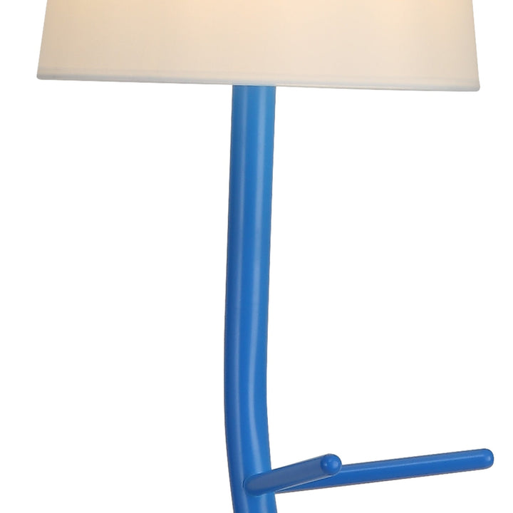 Mantra M7257 Centipede Floor Lamp Shade 1 Light Blue / White