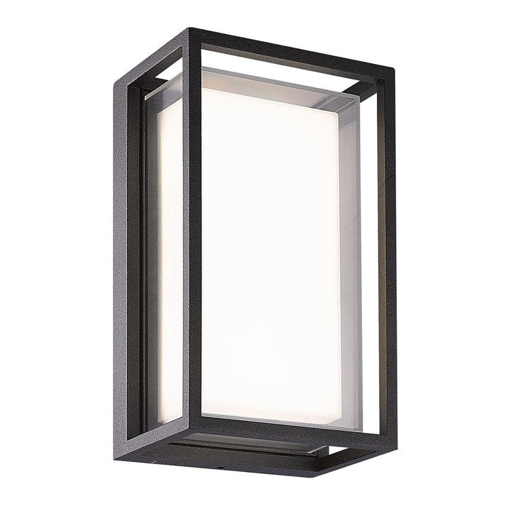 Mantra M7062 Chamonix Outdoor Rectangular Ceiling/Wall Light 9W LED Anthracite