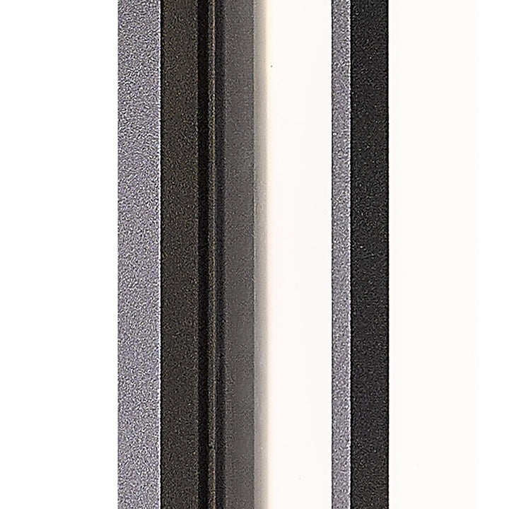 Mantra M7062 Chamonix Outdoor Rectangular Ceiling/Wall Light 9W LED Anthracite