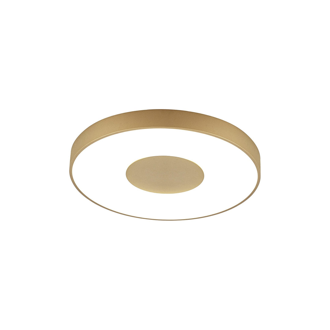 Mantra M8037 Coin Round Ceiling 80W LED Remote Control - Gold