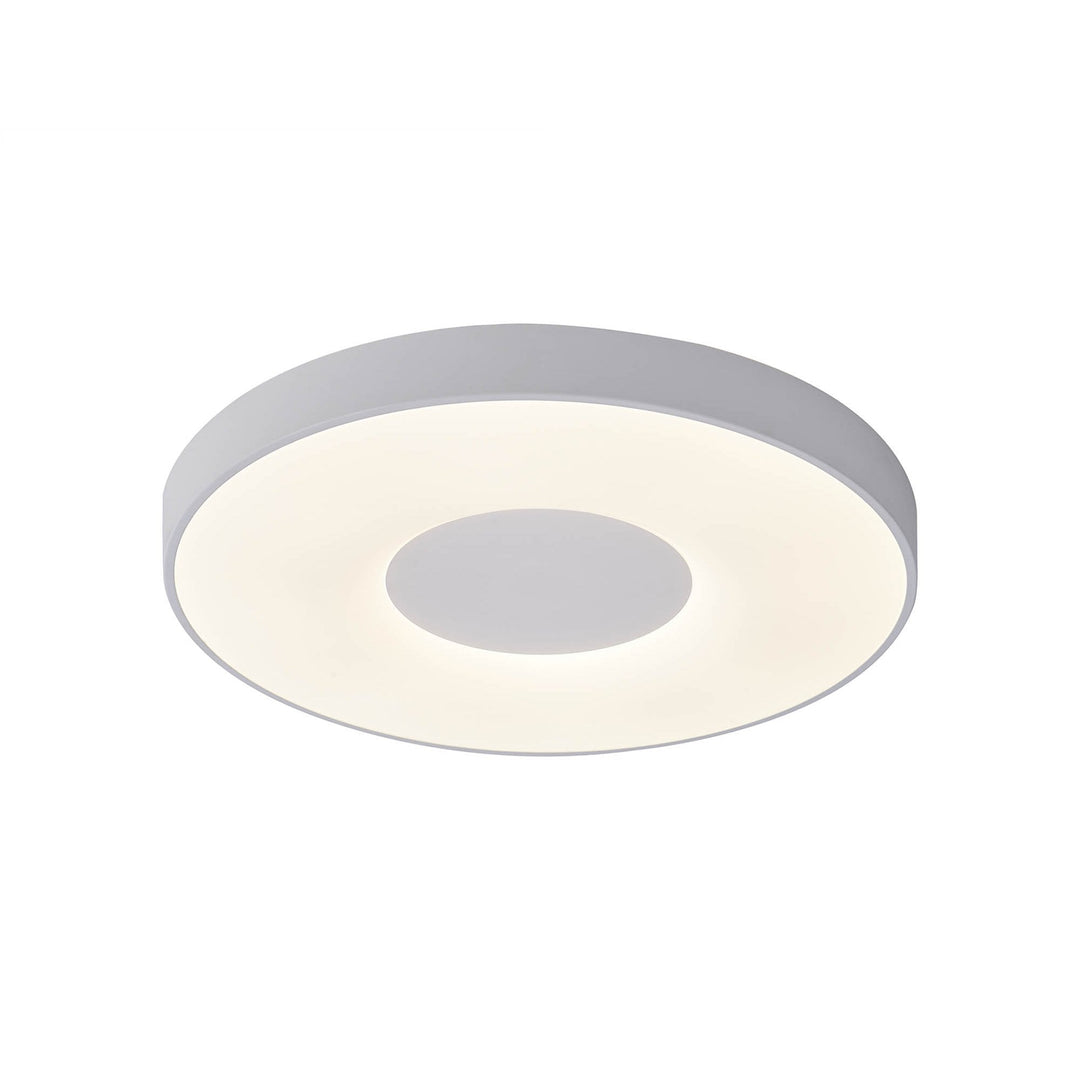Mantra M7560 Coin Round Ceiling 100W LED Remote Control - White