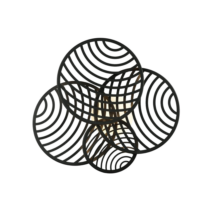 Mantra M7230 Collage 4 Ring Ceiling 60W LED Black