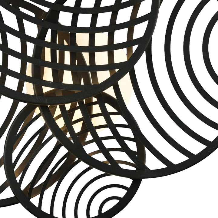 Mantra M7230 Collage 4 Ring Ceiling 60W LED Black
