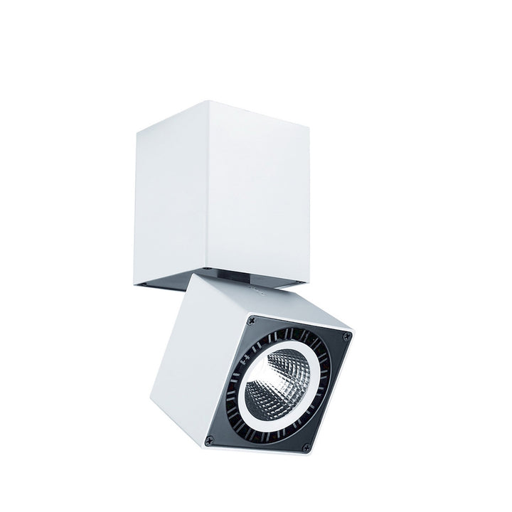 Mantra MC0088 Columbretes Spotlight 7.6cm Square 12W LED Matt White