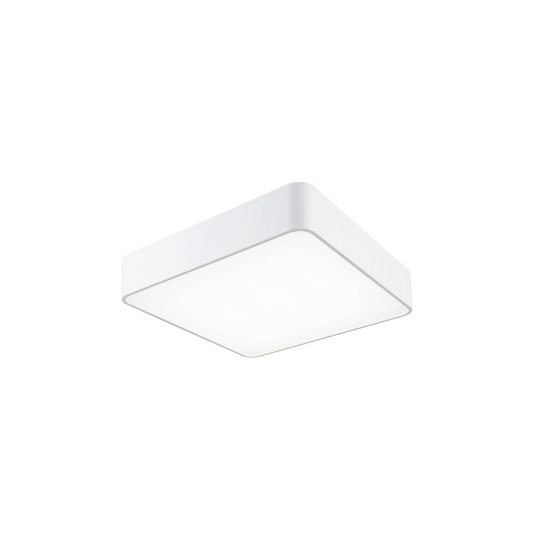 Mantra M5513 Cumbuco Flush 60cm Square 80W LED White/Acrylic