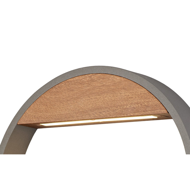 Mantra M6850 Cycle Outdoor Wall Light 10W LED Dark Grey