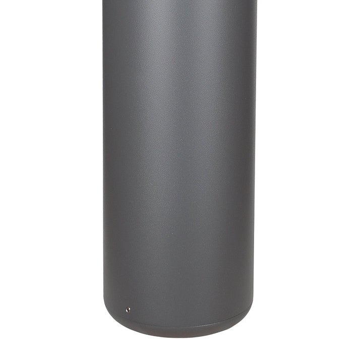 Mantra M8108 Chicago Outdoor 65cm Round Post Lamp 1 Light Anthracite