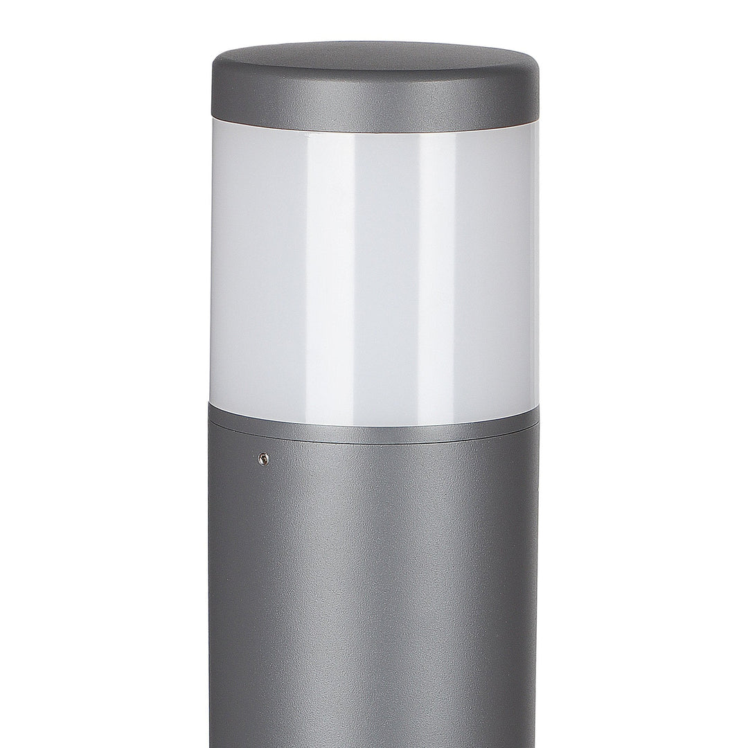 Mantra M8108 Chicago Outdoor 65cm Round Post Lamp 1 Light Anthracite