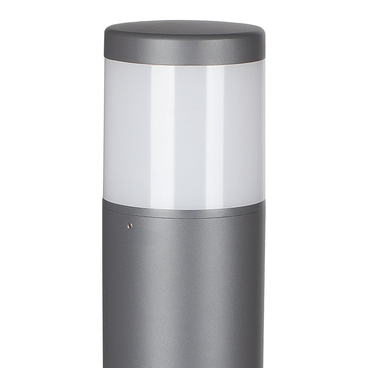 Mantra M8108 Chicago Outdoor 65cm Round Post Lamp 1 Light Anthracite
