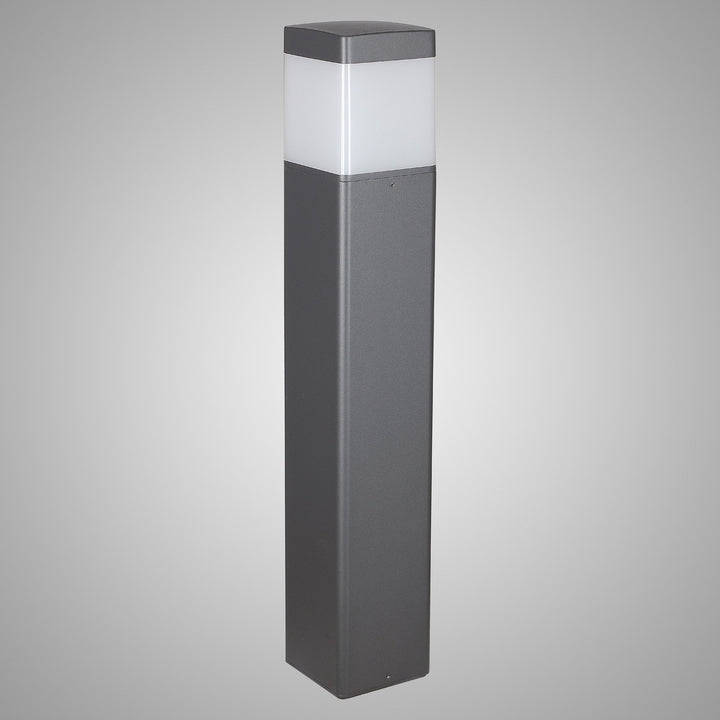 Mantra M8109 Chicago Outdoor 65cm Square Post Lamp 1 Light Anthracite