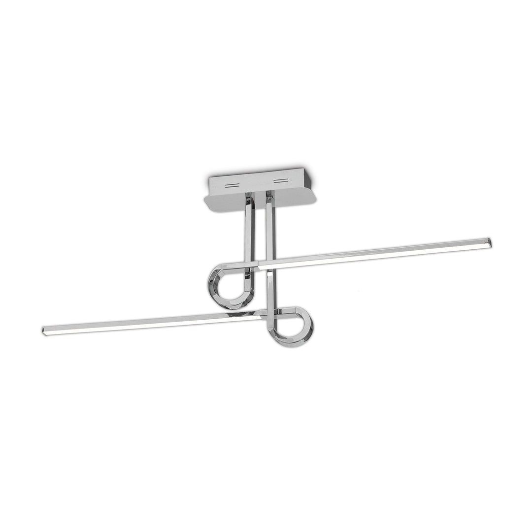 Mantra M6124 Cinto Ceiling Light 20W LED Polished Chrome