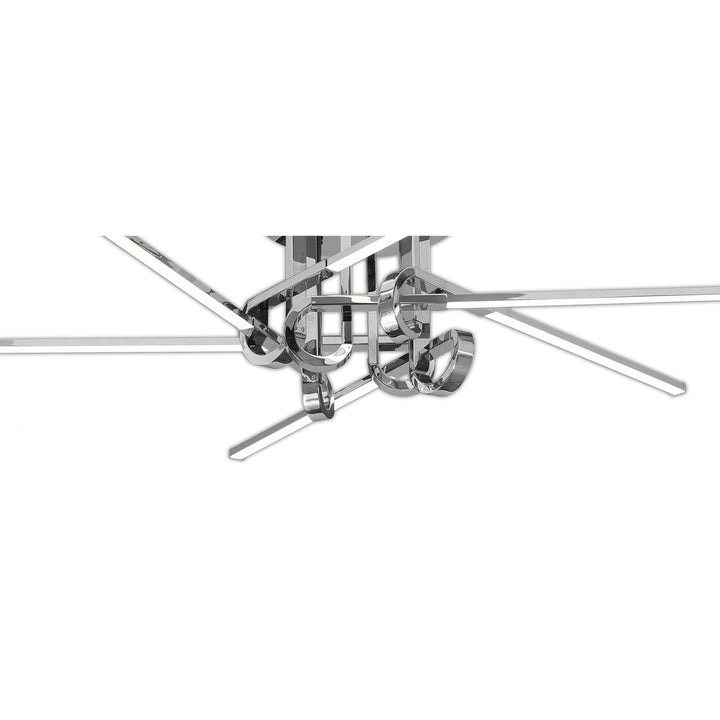 Mantra M6126 Cinto Ceiling Light 42W LED Polished Chrome