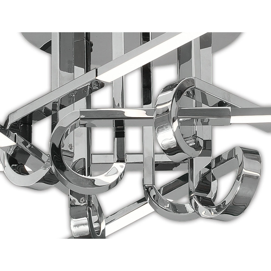 Mantra M6126 Cinto Ceiling Light 42W LED Polished Chrome