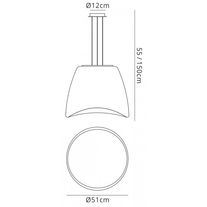 Mantra M1505 Cool Pendant 3 Light Indoor/outdoor White
