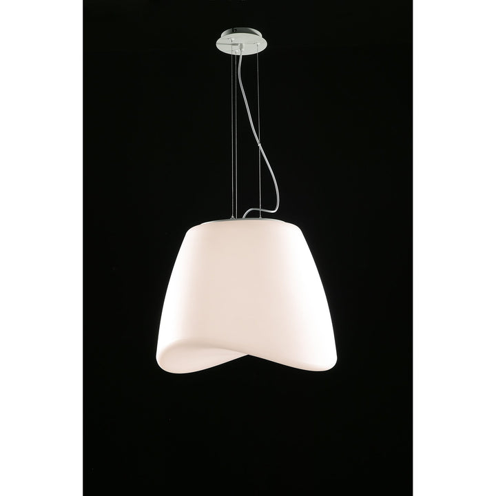 Mantra M1505 Cool Pendant 3 Light Indoor/outdoor White