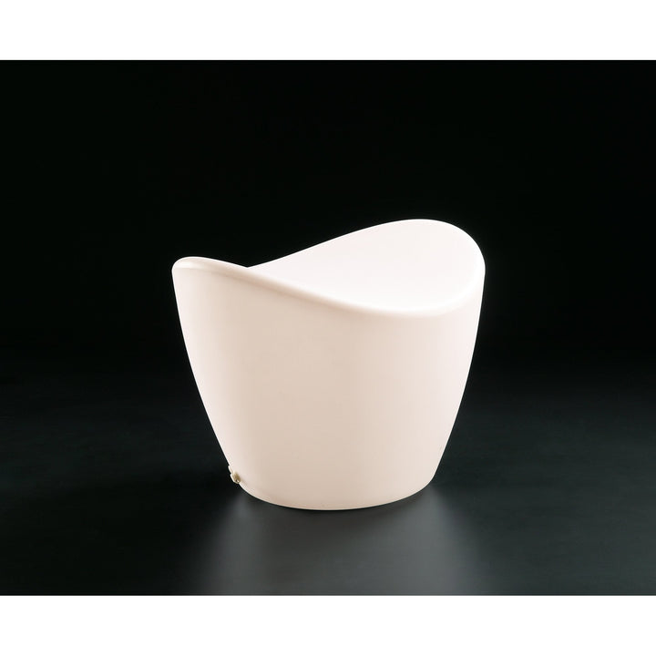Mantra M1506 Cool Stool Rechargeable LED Outdoor Opal White