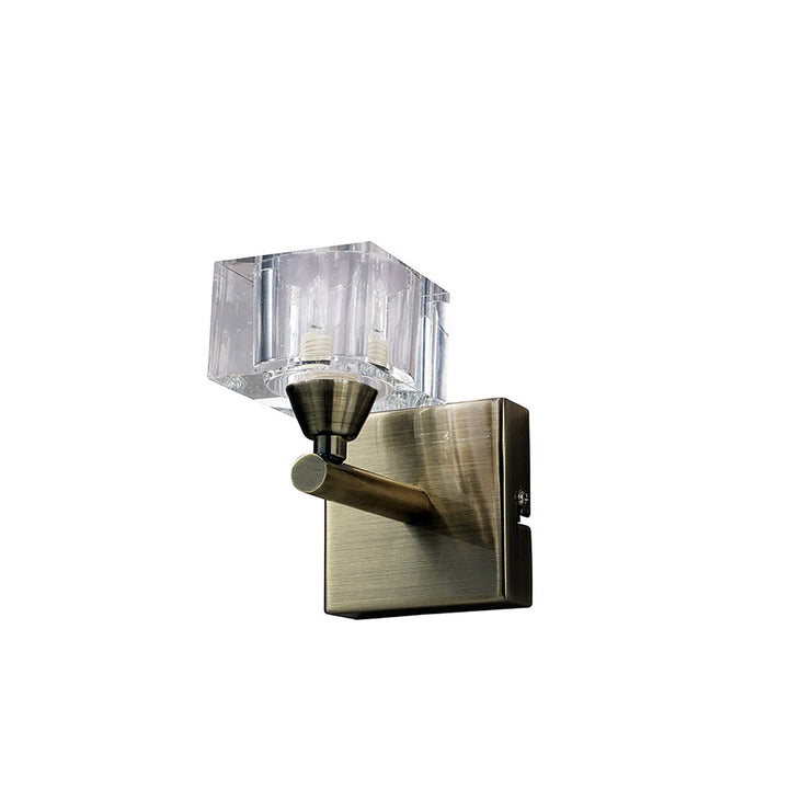 Mantra M2363AB/S Cuadrax Wall Lamp 1 Light