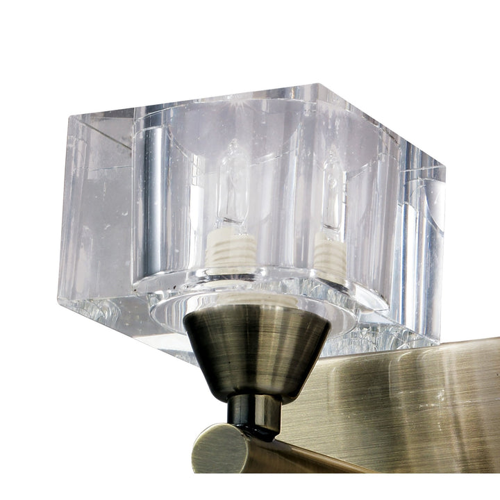 Mantra M2363AB/S Cuadrax Wall Lamp 1 Light